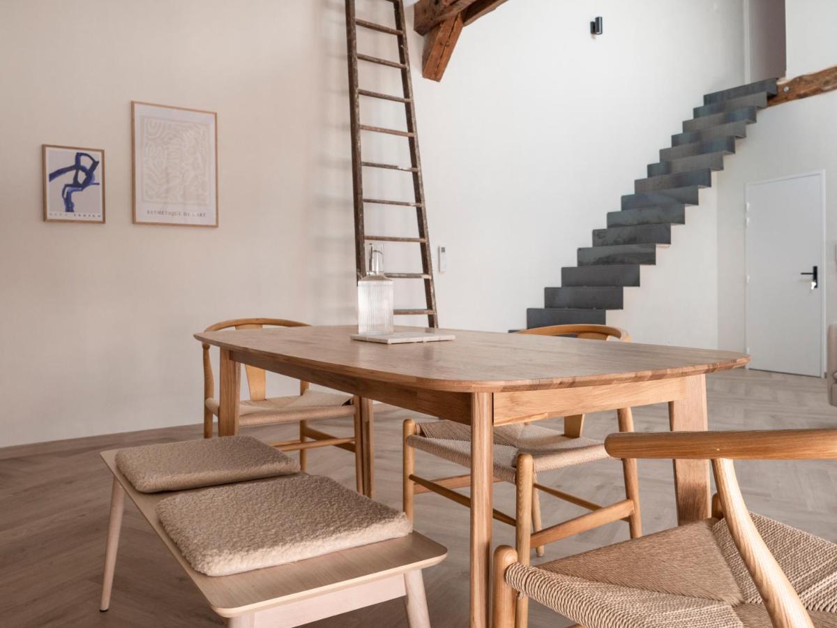 Le Nid Bleu Duplex En Plein Centre Appartement Castres  Buitenkant foto