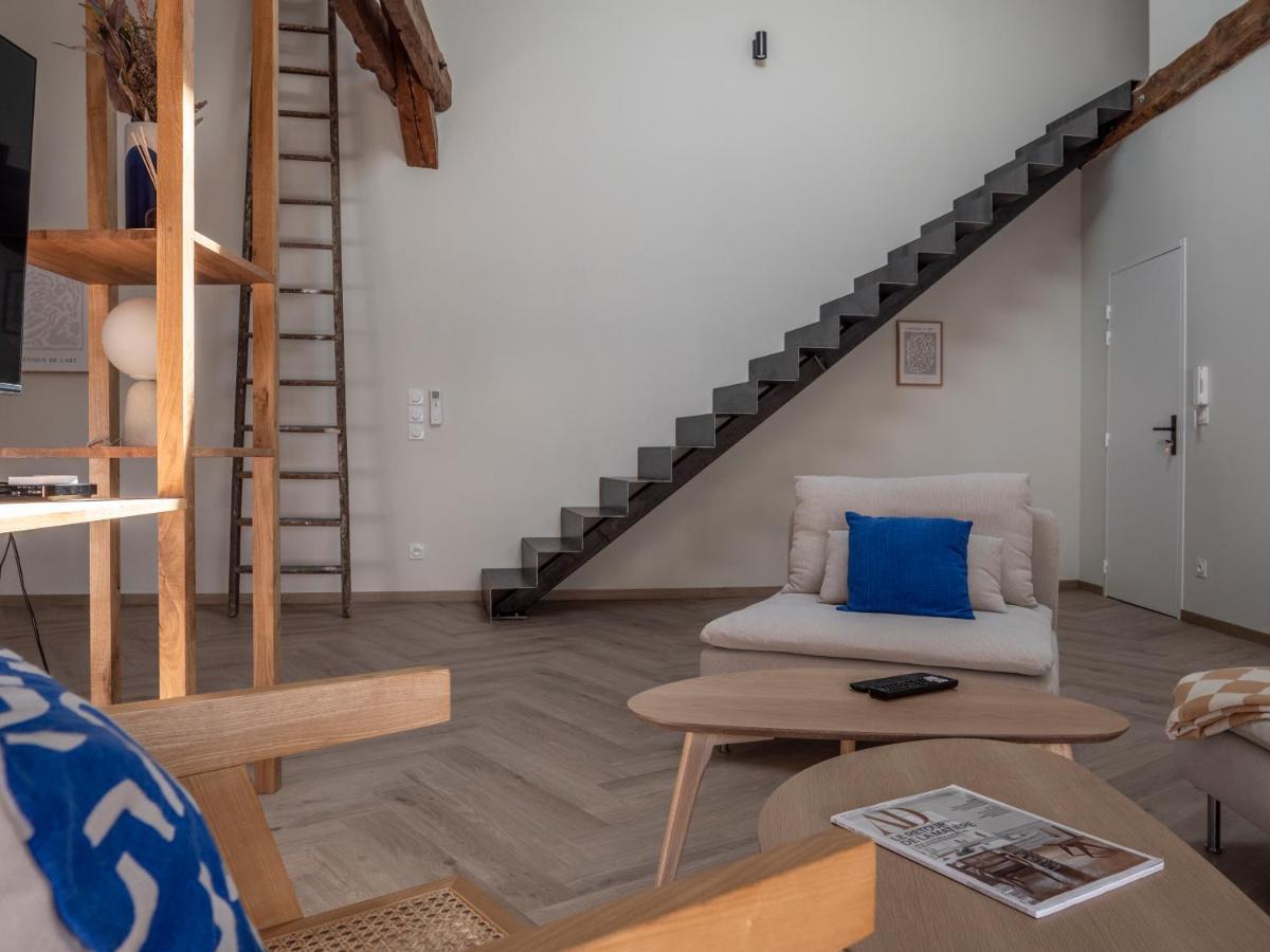 Le Nid Bleu Duplex En Plein Centre Appartement Castres  Buitenkant foto